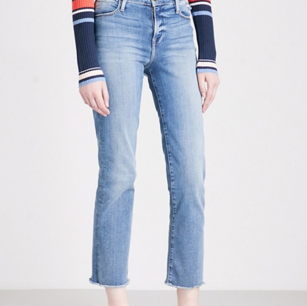 Le High Straight- Raw Hem - Picture 2 of 8